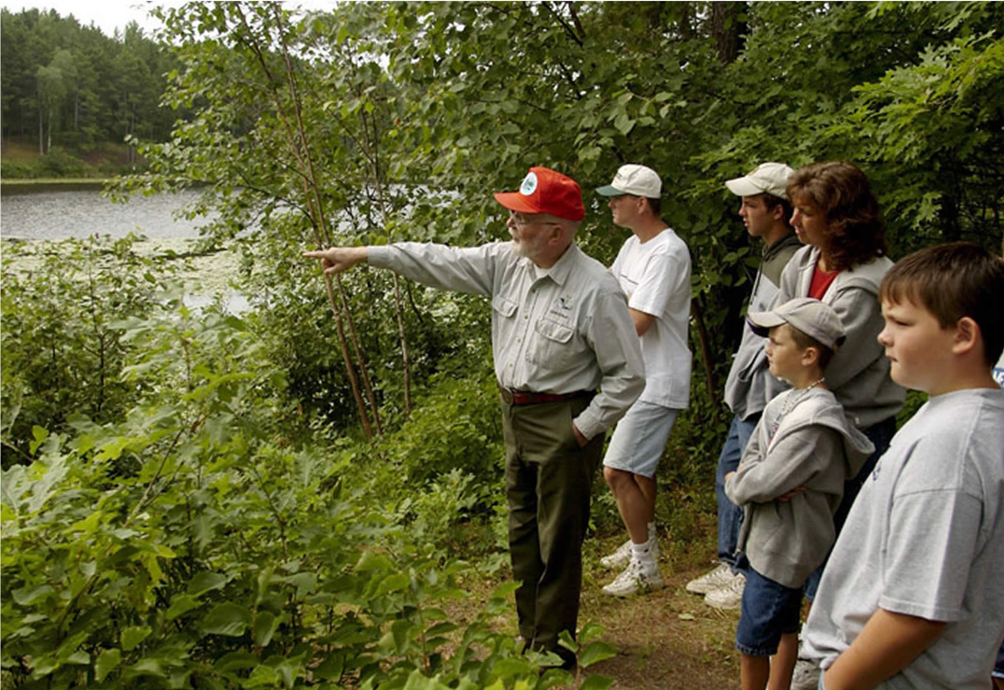 One of the FOIA Ombudsman's important functions is acting as a tour guide for FOIA requesters. (NARA ID 7720988)