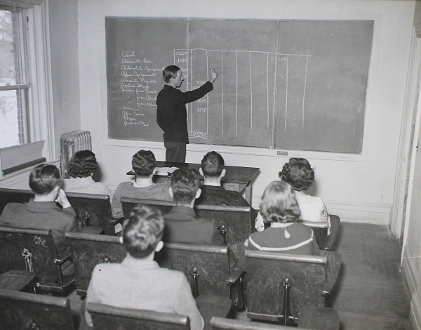 Photograph of a National Youth Administration Student Tutor. National Archives ID: 7403521